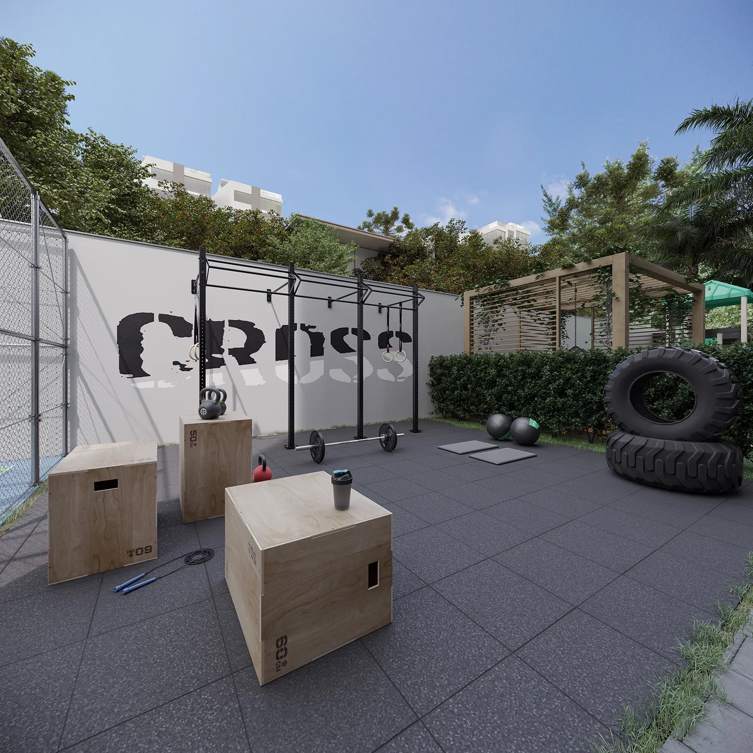 Crossfit do Projeto Barra Funda
