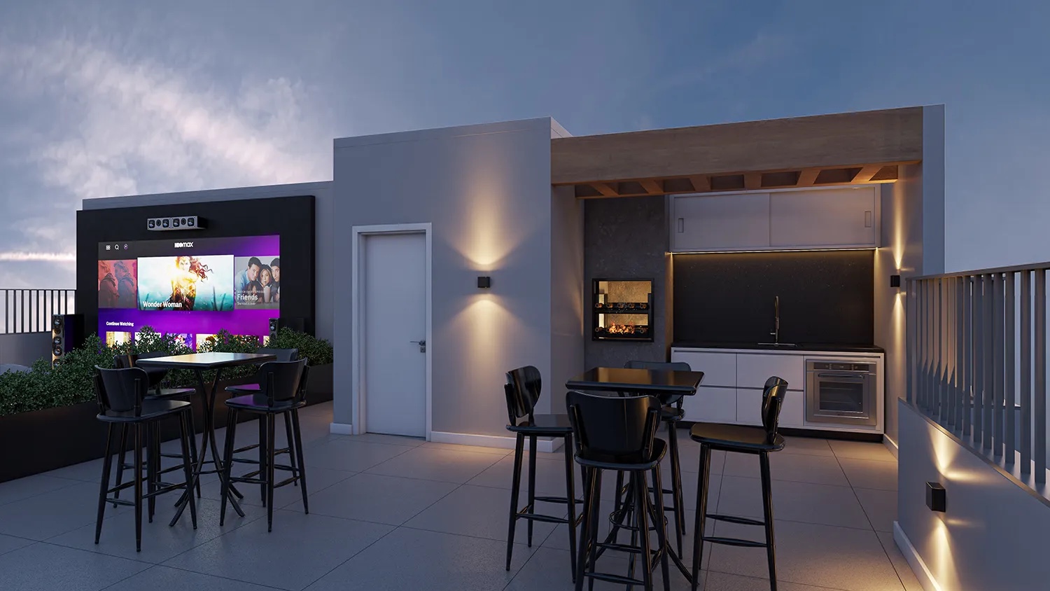 Rooftop do Projeto Barra Funda