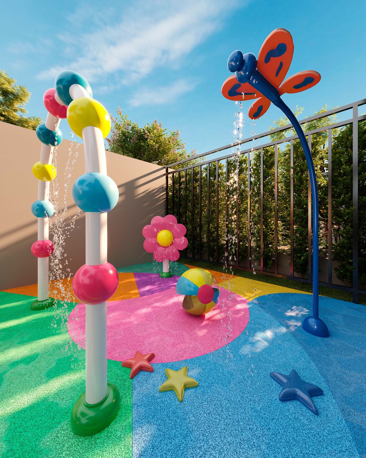 Espaço splash do Perdizes próximo à PUC