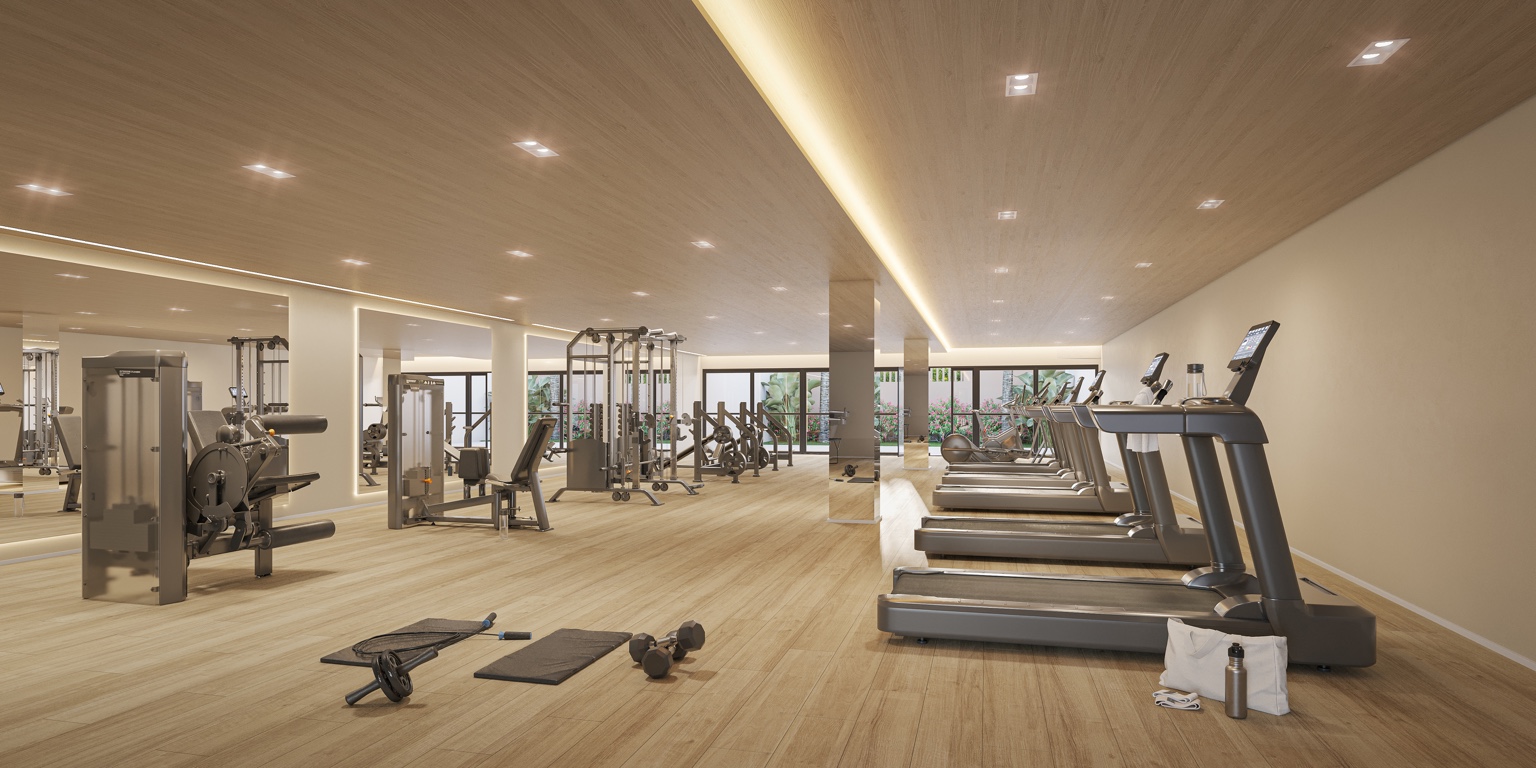 Fitness de 200 m² do Pré-lançamento Perdizes